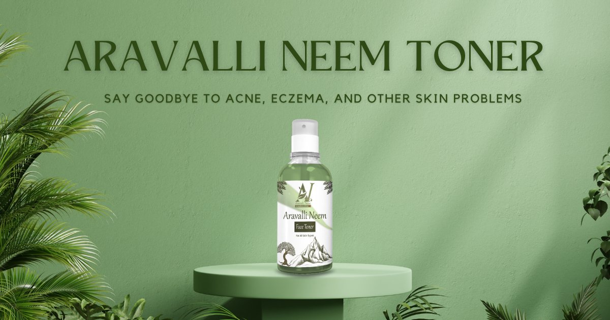 Say Goodbye to Acne, Eczema, and Other Skin Problems with Aravalli Neem Face Toner