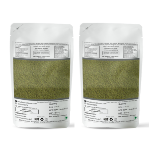 Aravalli Neem Leaves Powder For Pimple-free Clear Skin And Healthy And Long  hair (100 Gram) Pack of 2